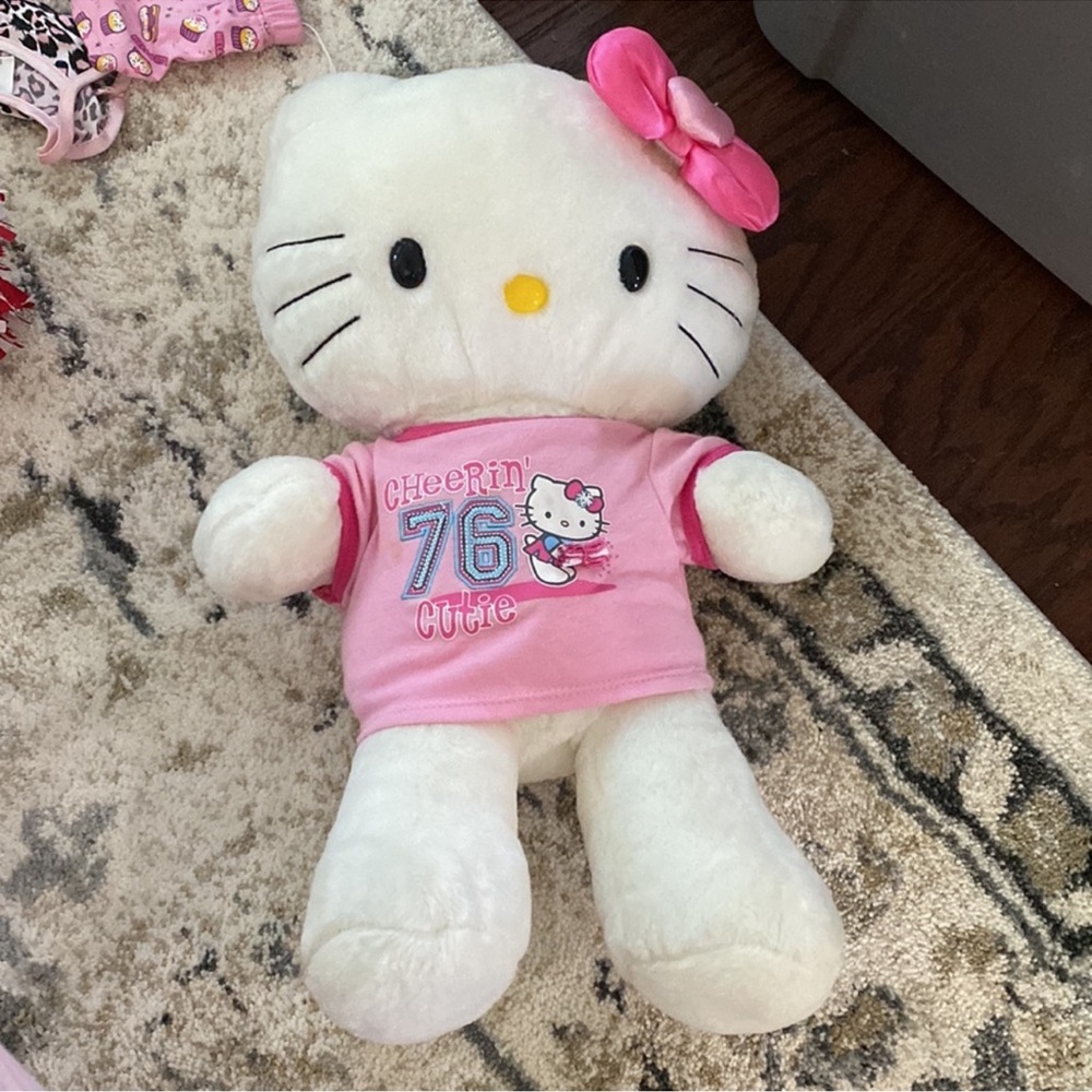 Hello Kitty Build A Bear with Shirt Early 2000s